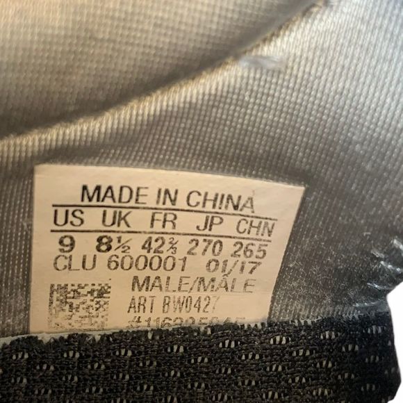 Adidas Alpha Bounce Beyond Gray Sneakers - Picture 8 of 8